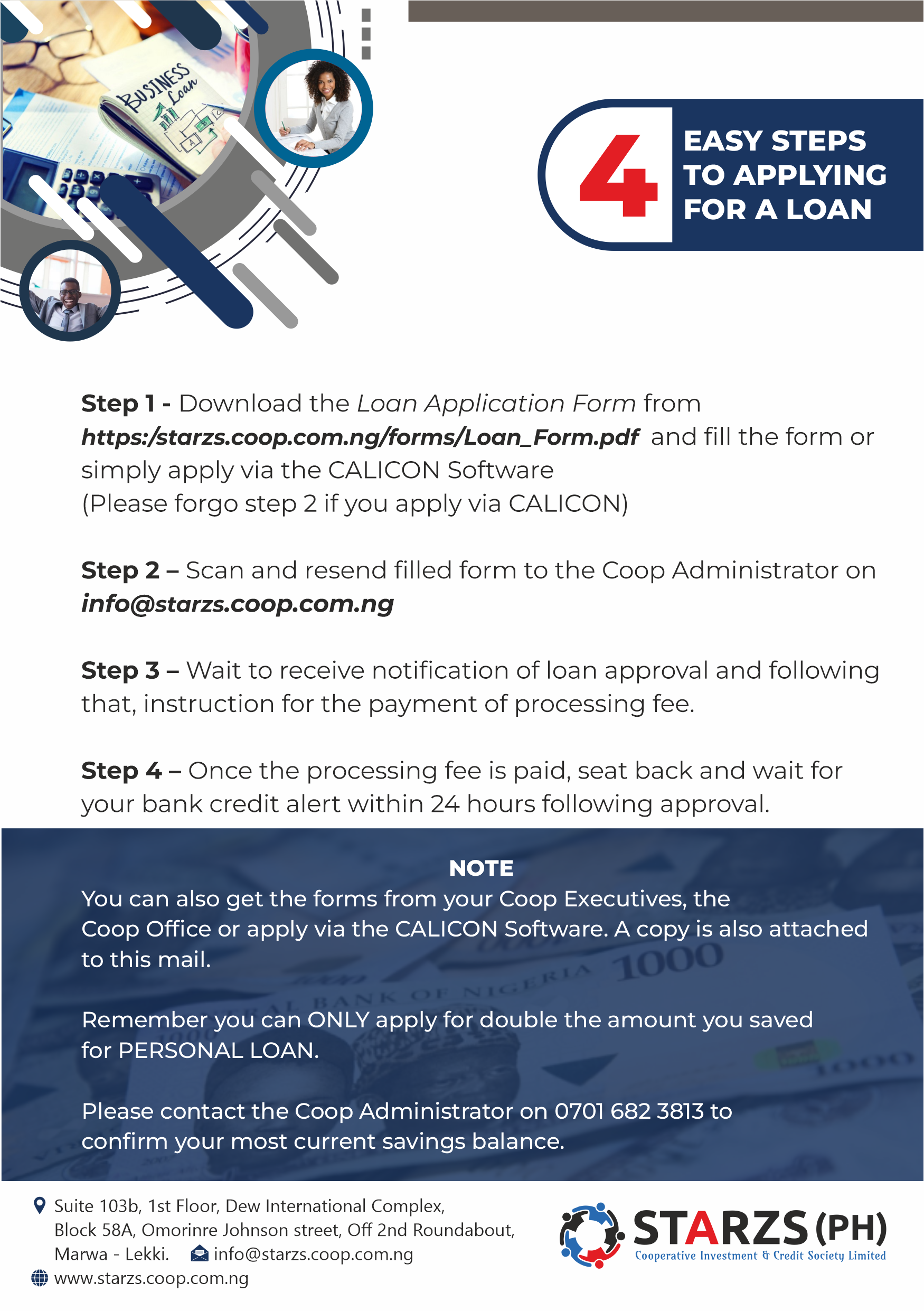 4 Easy Steps To Applying For A Loan